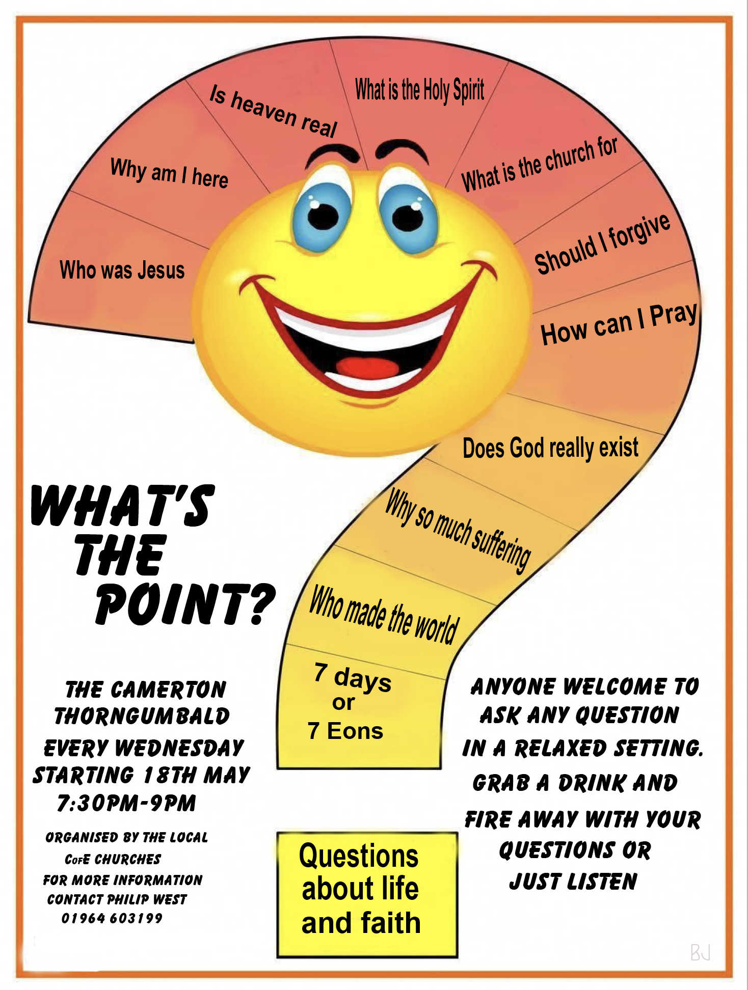 Poster for What's the Point course